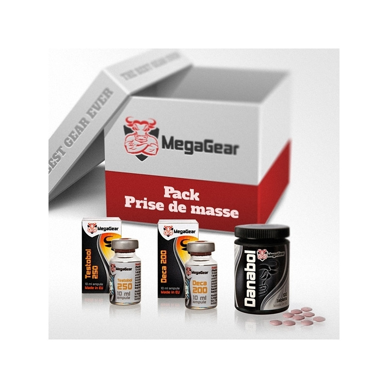 Pack de aumento rápido de masa muscular